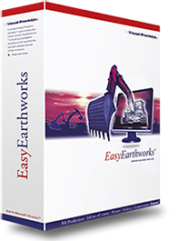 EasyEarthworks cut and fill Software Box
